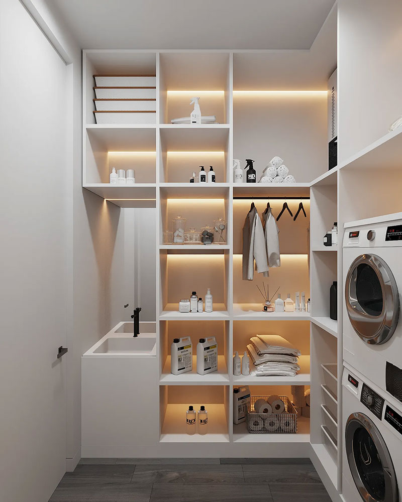 Laundry-room-cabinets-melamine-with-particle-board-GL-001-02