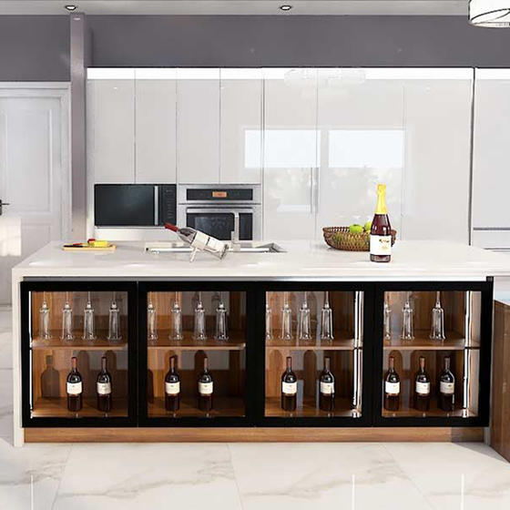 Modern white kitchen cabinets 003