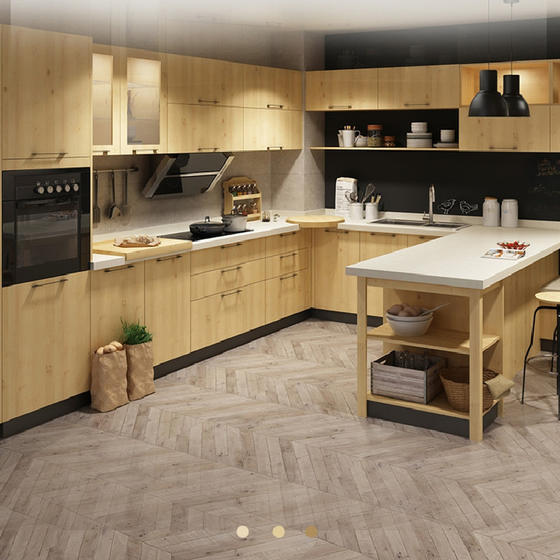 modern wood kitchen cabinets-001