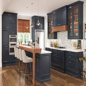Classic PVC Kitchen Cabinet-001