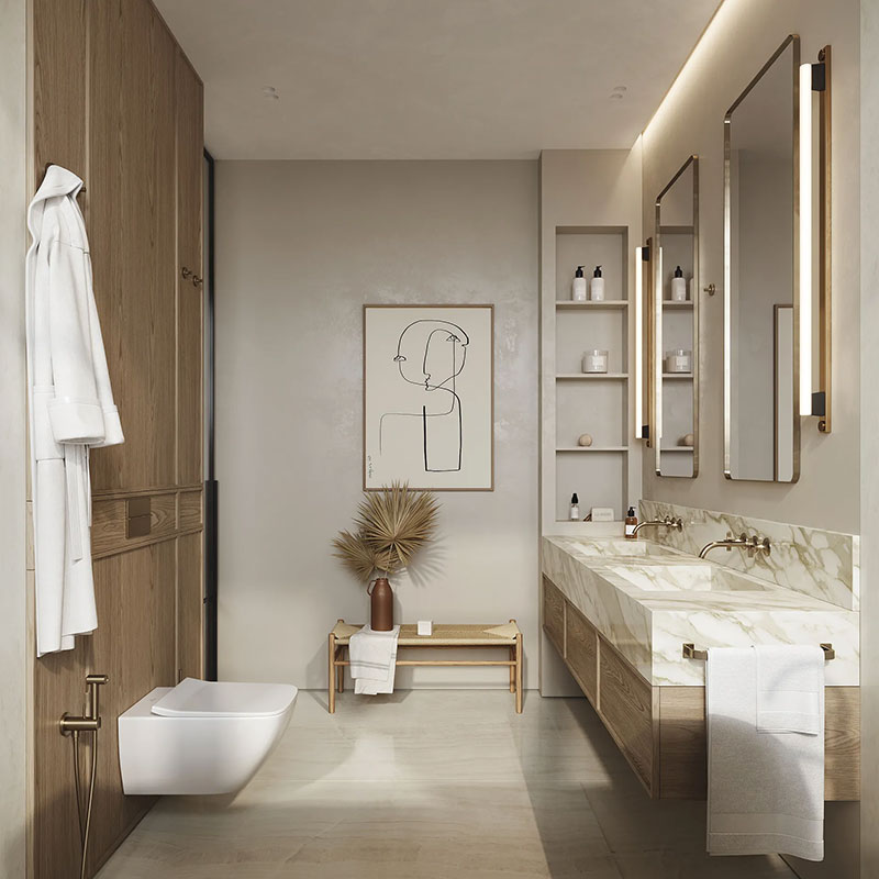 Vanity-cabinet-melamine-with-particle-board-GB-015-03