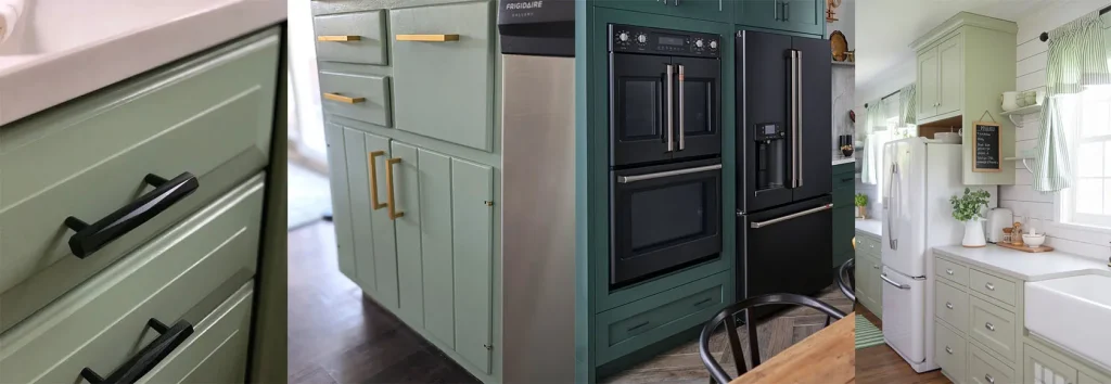 Choosing Hardware and Appliances in Sage Green Kitchen_11zon