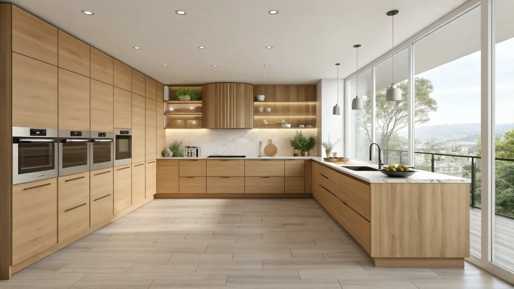 Cleaning a Maple Kitchen Cabinets