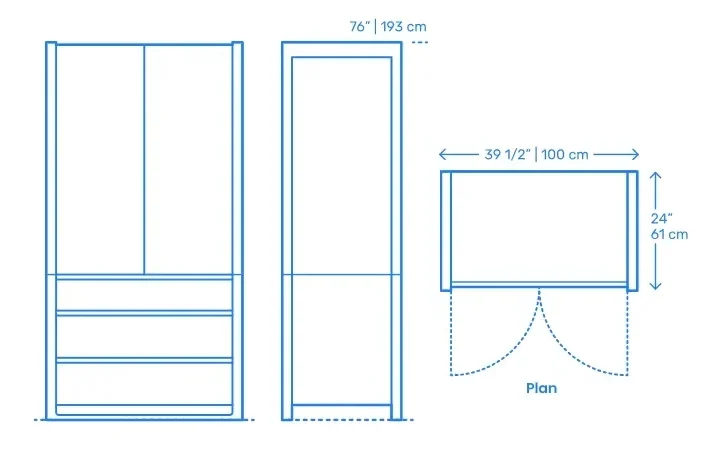 Determine the size of the space