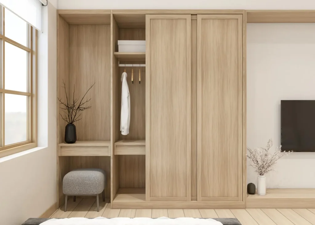 hardwood wardrobe closet​