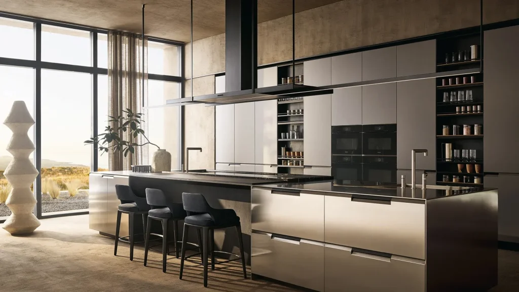 How do I make my kitchen cabinets look more modern
