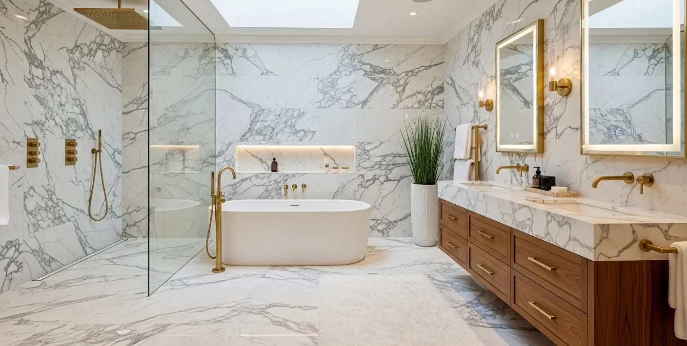 Luxury Bathrooms in luxury villa