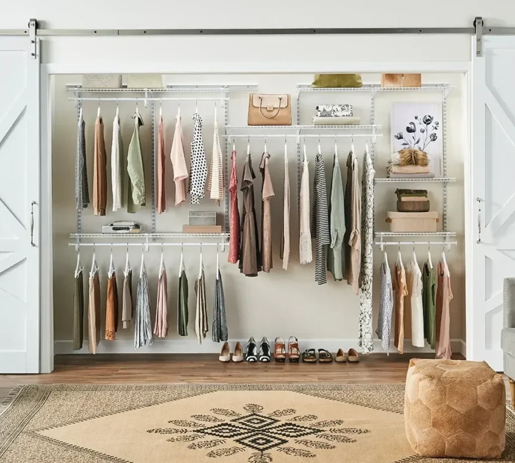 Luxury Matte Finish reach in Wardrobe