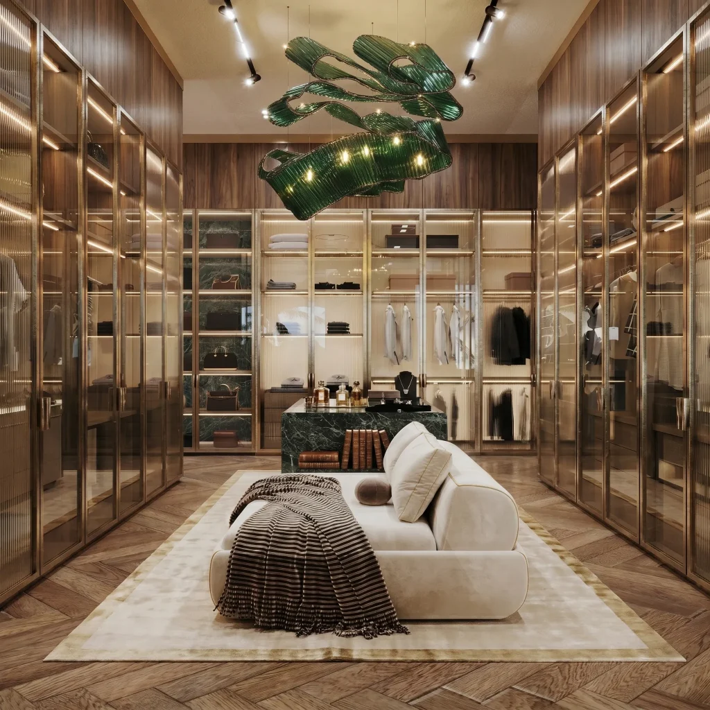 Luxury walk in closet - whole house customization
