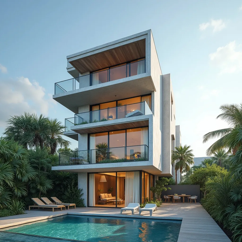 Maldives small apartment project