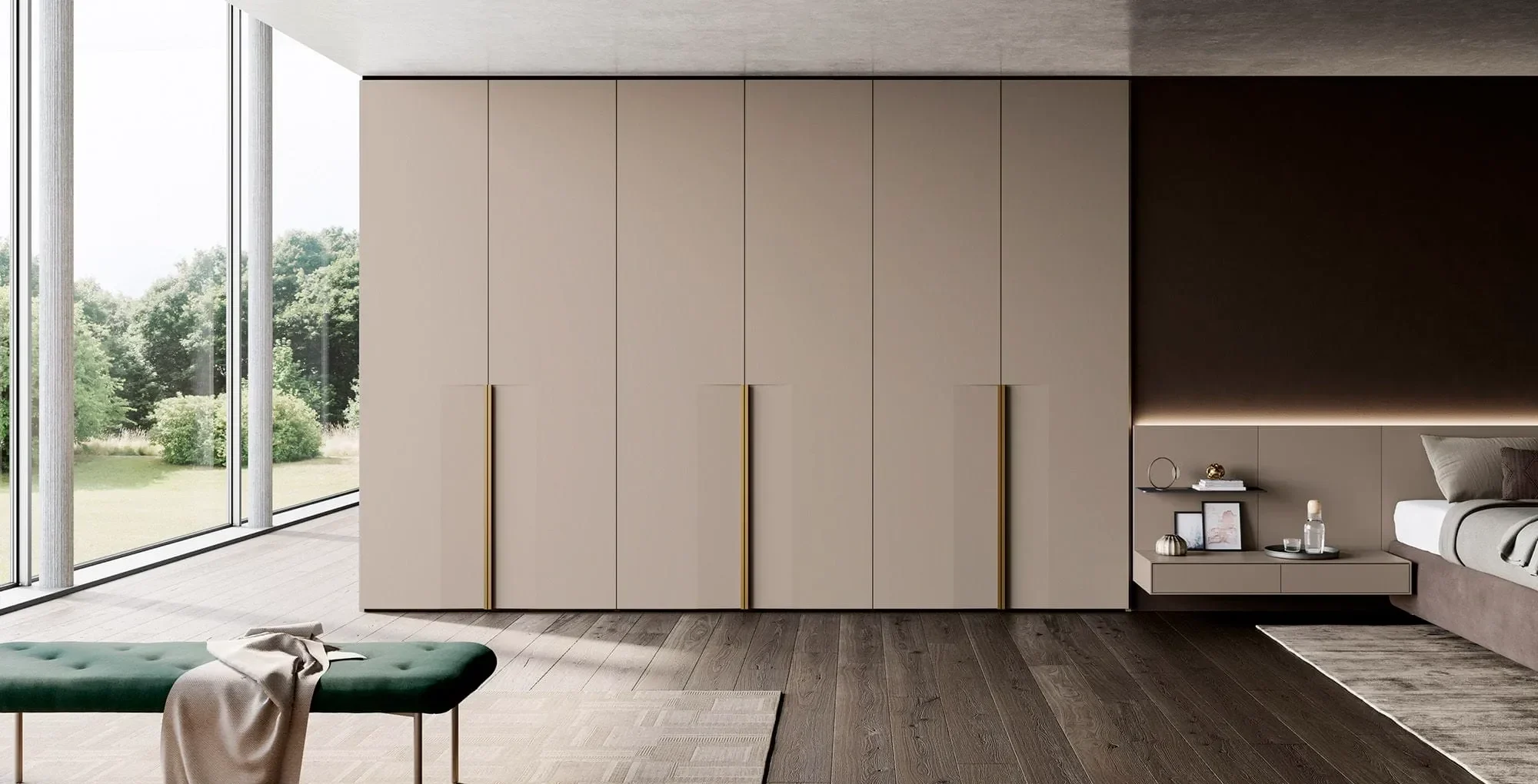 Matte Finish Wardrobel