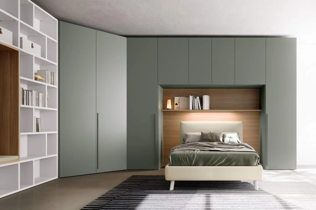 melamine hinged wardrobe For Villa