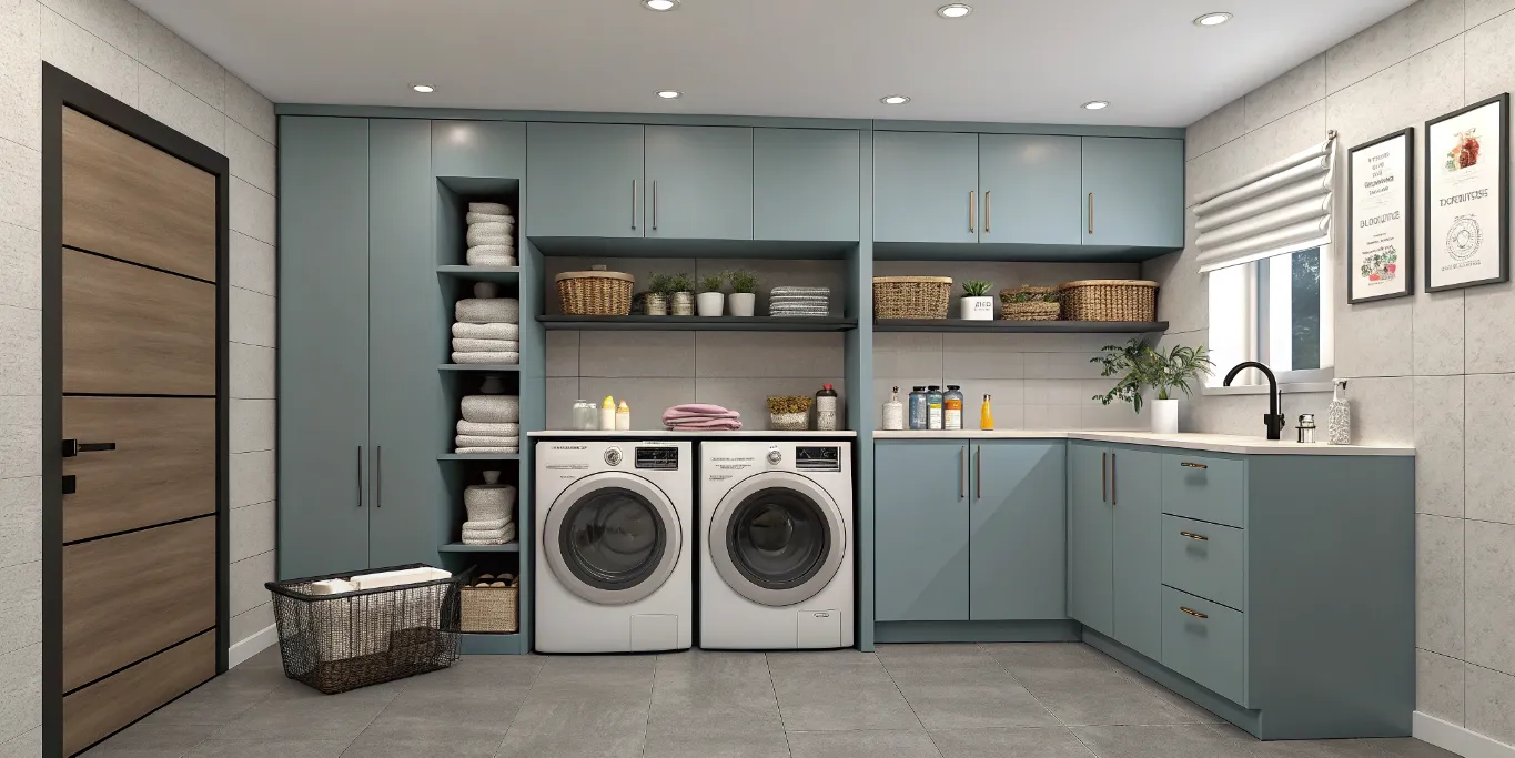modern-landry-in-apartment