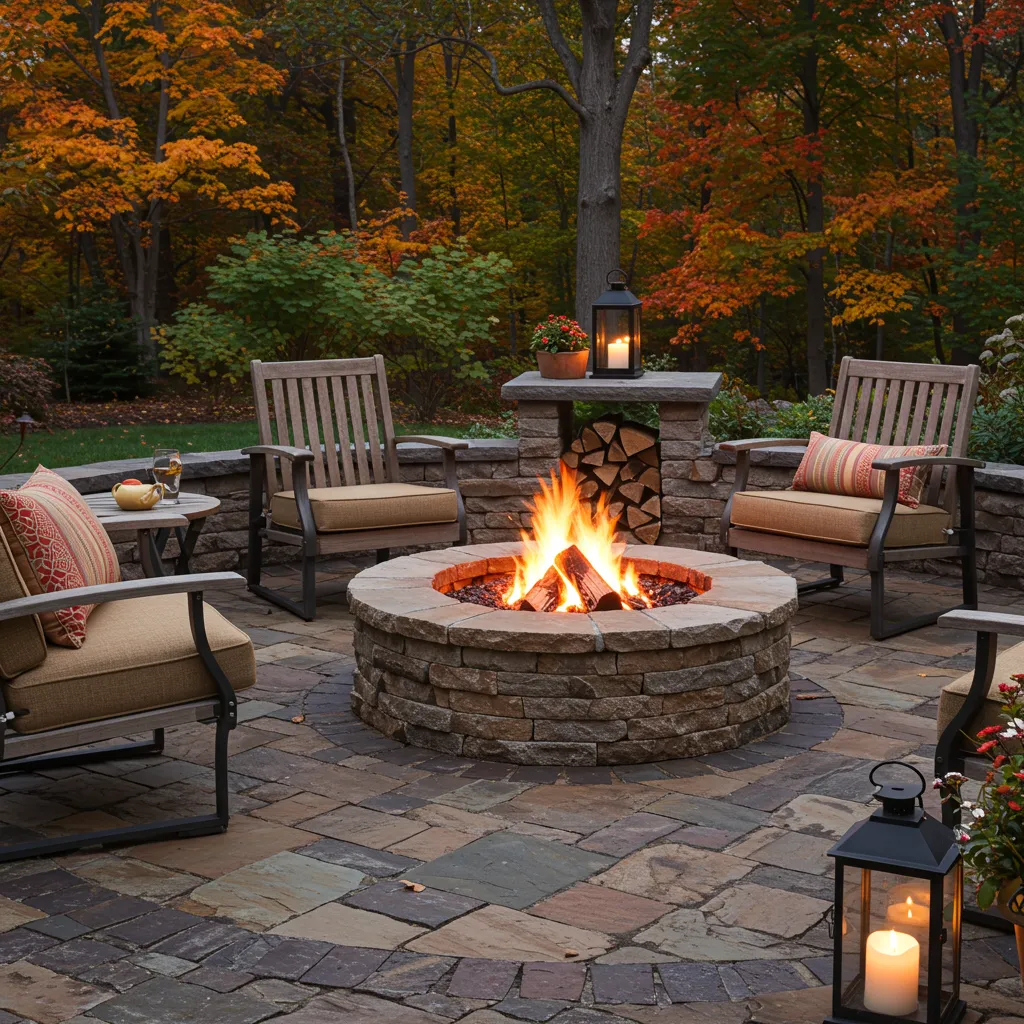 outdoor firepit