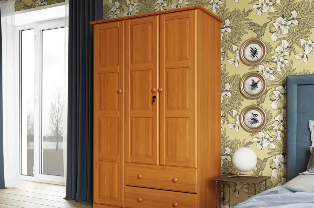 pine wardrobe closet george closet