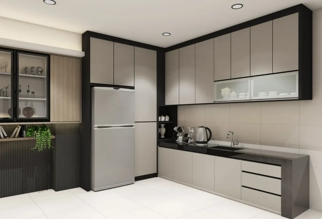 PVC kitchen cabinets