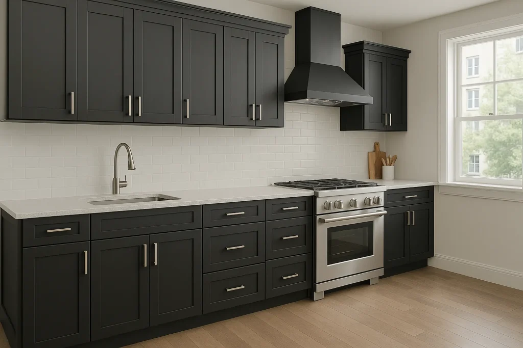 PVC kitchen cabinets for Apartment