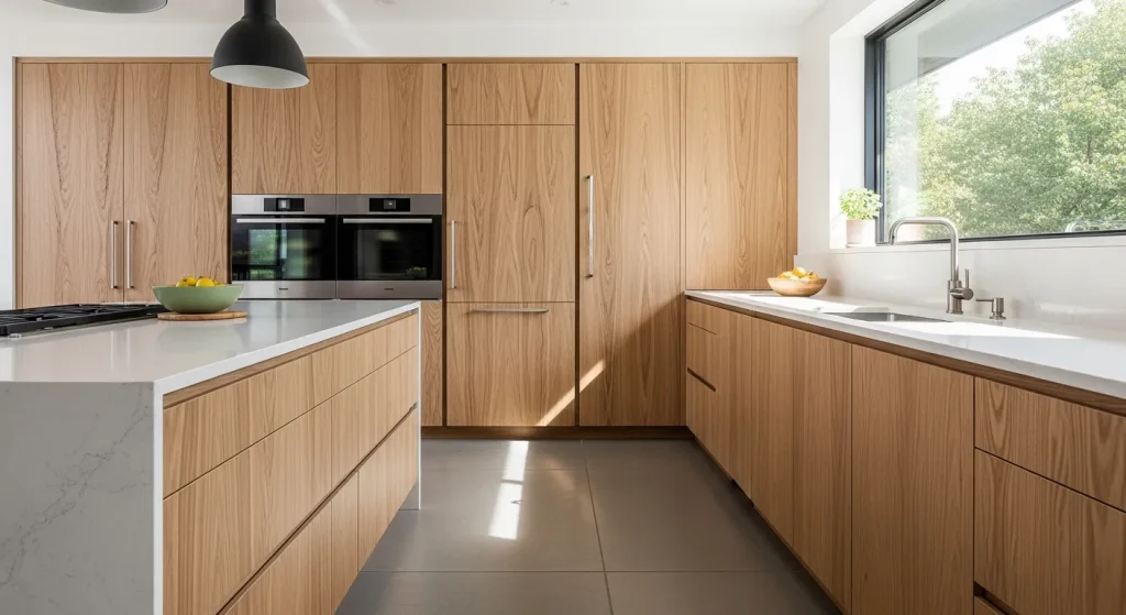 Rift Sawn White Oak Cabinets