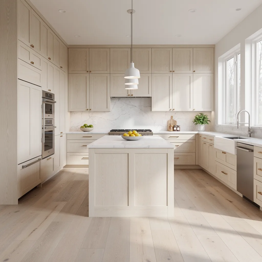 Rift Sawn White Oak Cabinets