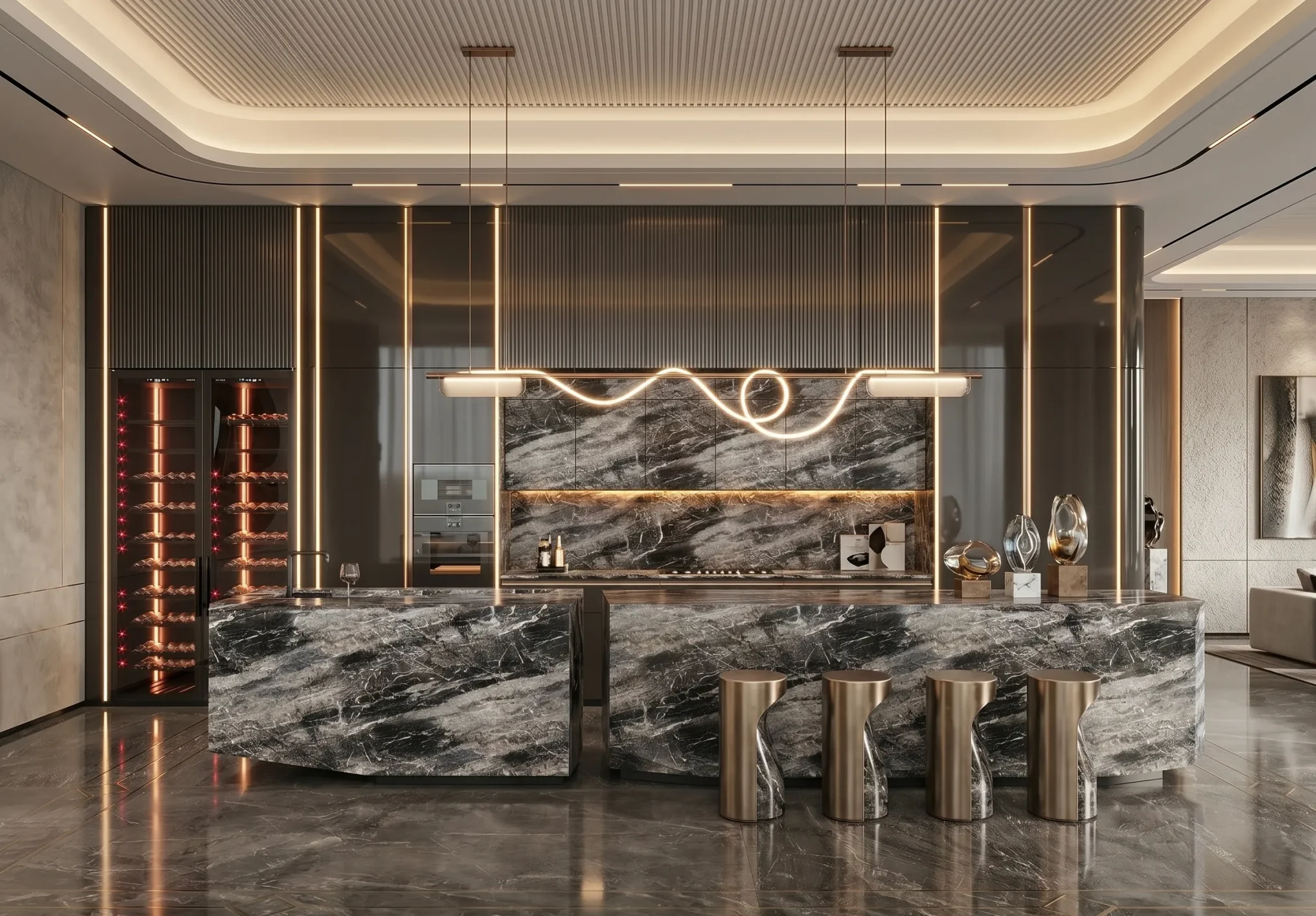 Signature Designer Line form george's modern luxury kitchen cabinet