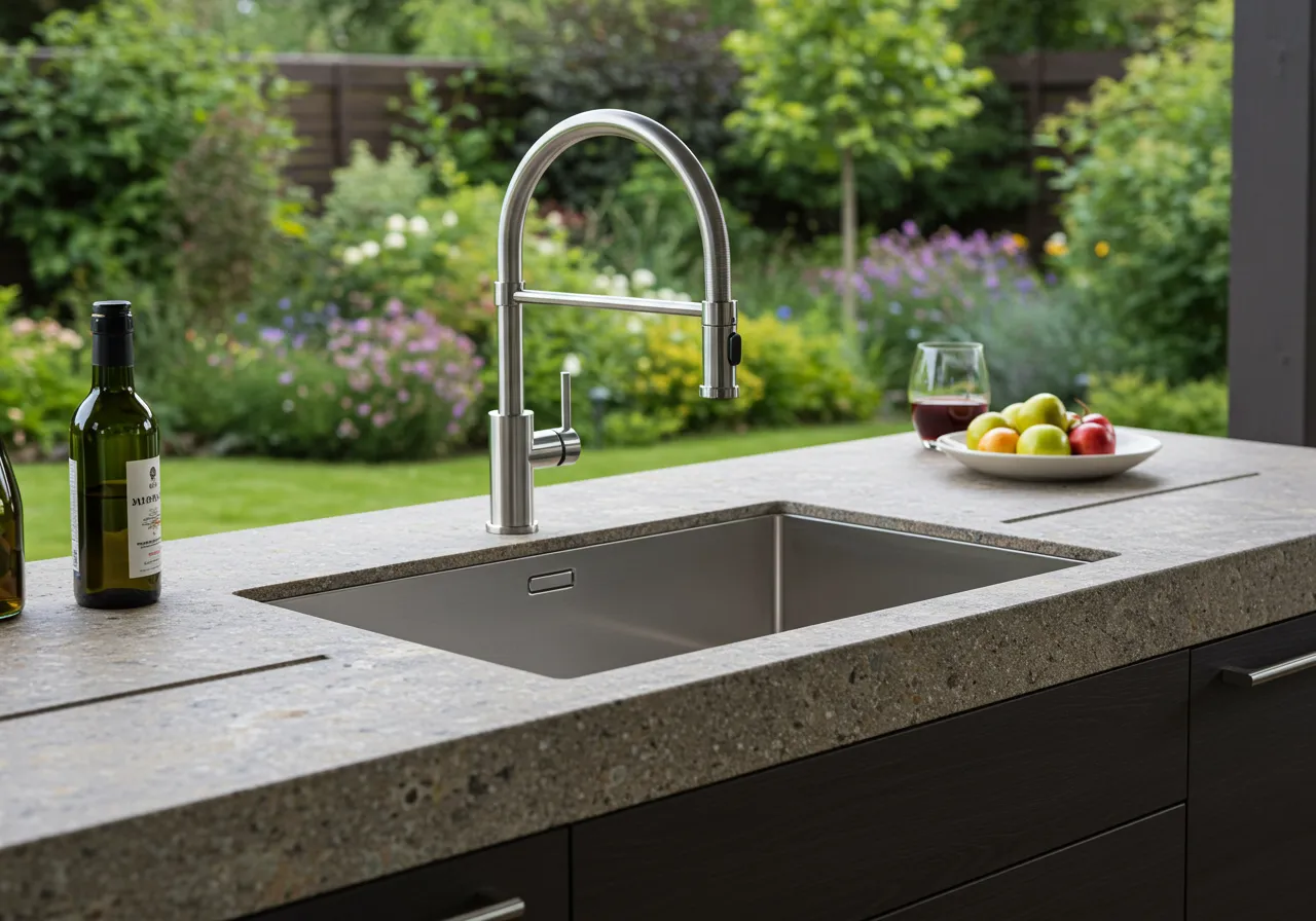 sink and faucet