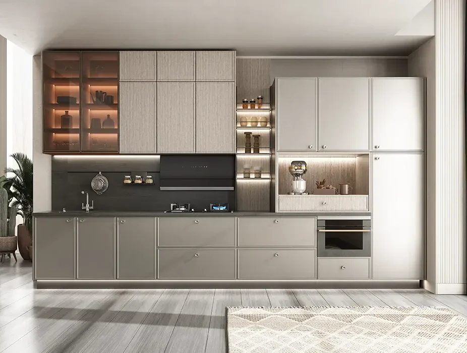 skinny shaker kitchen cabinets​