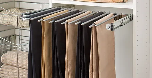 Slide-Out Pants Racks