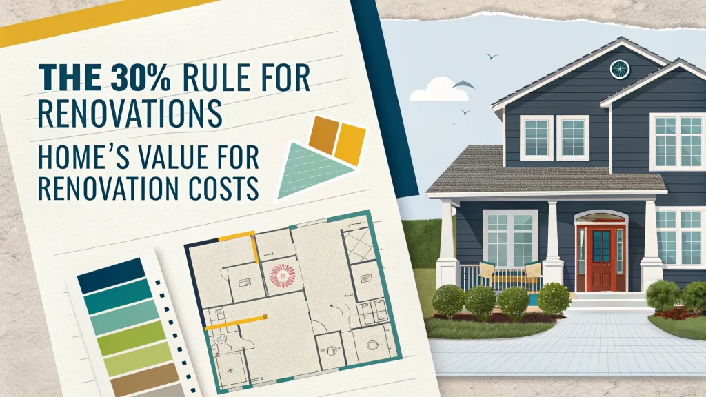 The 30% Rule for Renovations How to Budget Kitchen Remodel