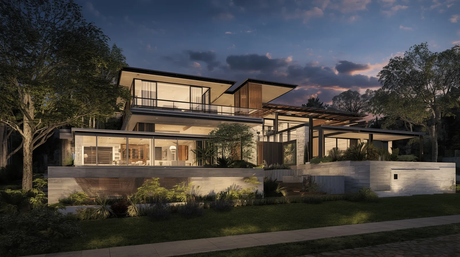 USA Florida billionaire Modern luxury mansion (1)