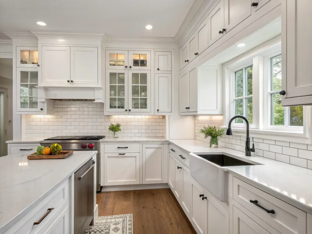 white-shaker-kitchen