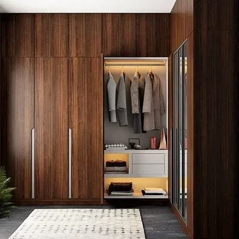 wooden wardrobe closet​